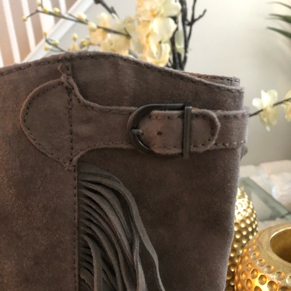 Carlos Santana lever doe fringe boots - Picture 6 of 10
